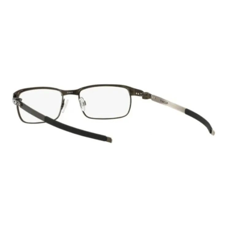 Oakley - Browline Eyeglass Frames Unisex Brown-3