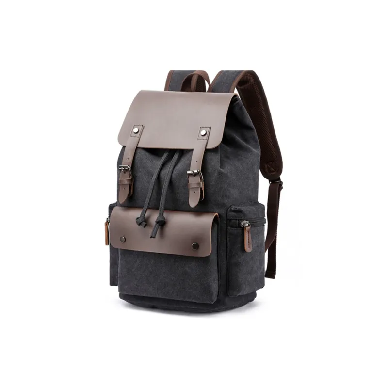 CMLZIUA Washable Canvas Backpack Unisex Multicolor-9
