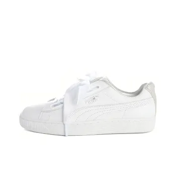 PUMA Suede Heart Crush White Women's