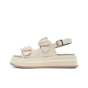 EBLAN Beach Sandals Women's Silver