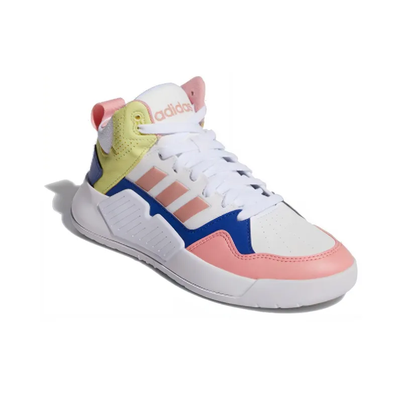 Adidas Neo Play9tis 2.0 'White Pink Blue' Women's-2