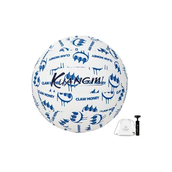 Kuangmi x Claw Money PU Size 5 Volleyball Unisex White Blue