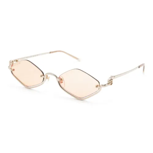 GUCCI Eyewear Upside Down Diamond-shape Sunglasses