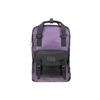 Doughnut Recycled Nylon Backpack Large Size Unisex Purple