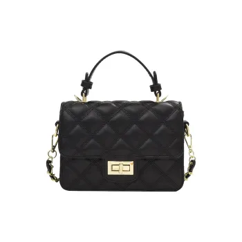 Bywhich PU Handbag Shoulder Bag Crossbody Bag Women's Black/Pink