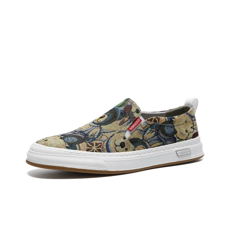 Kemaron Loafers Men Khaki/Green-7