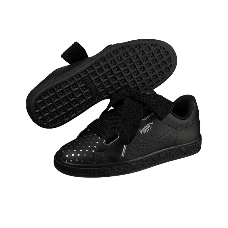 PUMA Basket Heart Ath Lux Black Women's-2