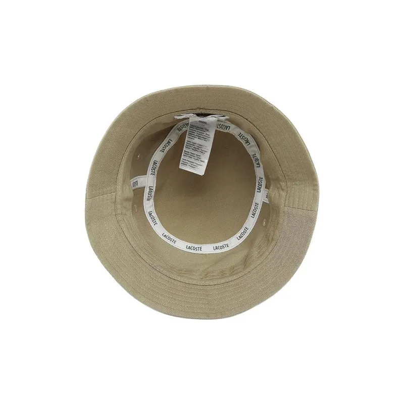 LACOSTE Cotton Bucket Hats Unisex Green-2