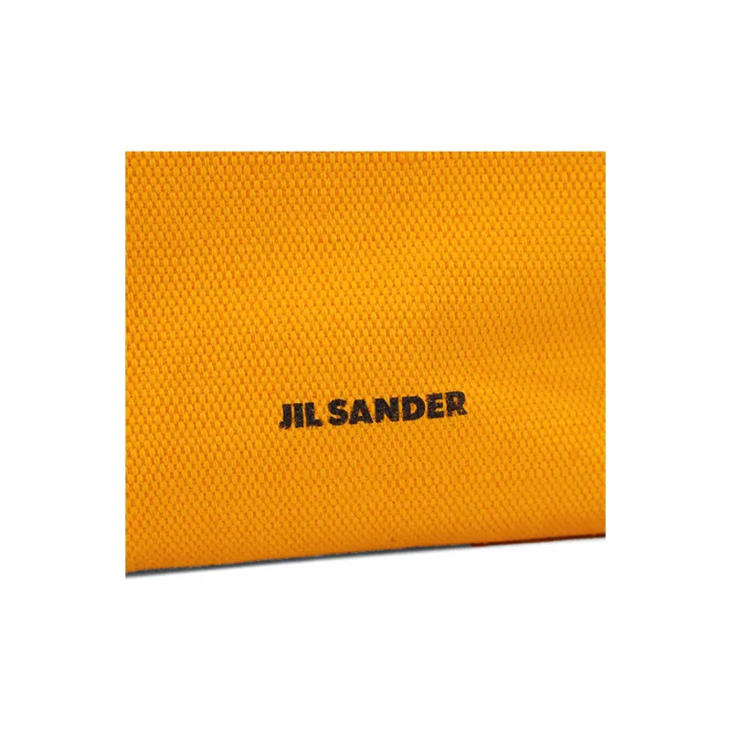 JIL SANDER Canvas Bag, Bucket Bag, Shoulder Bag Women's Yellow-5