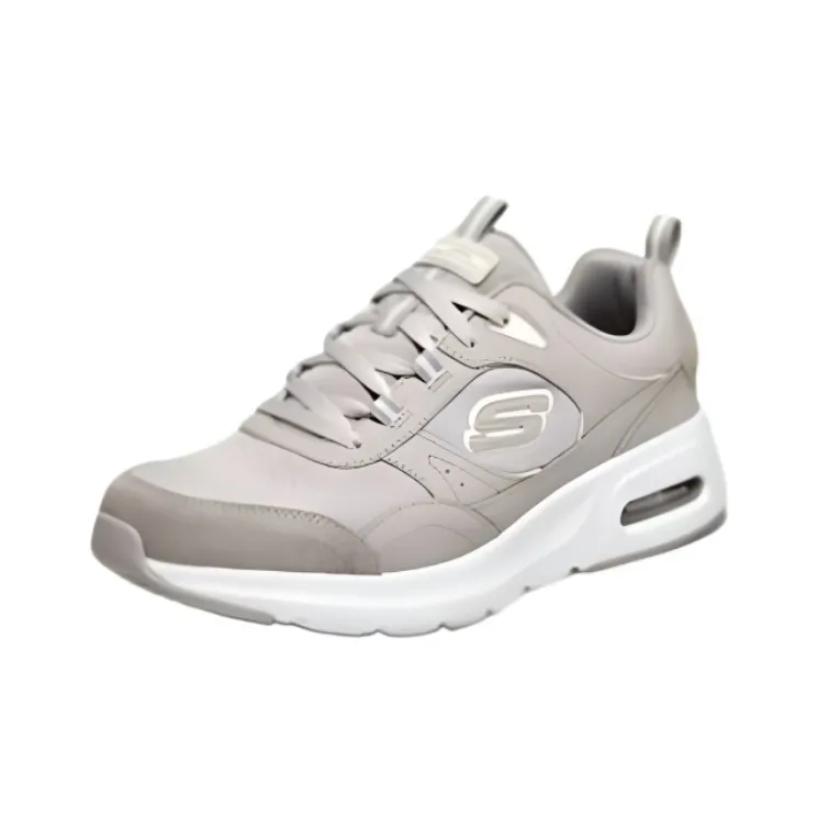 Skechers Shock Absorbers With Abrasion Resistant And Slip Resistant Properties Low Top Running Shoes Men's Natural-2