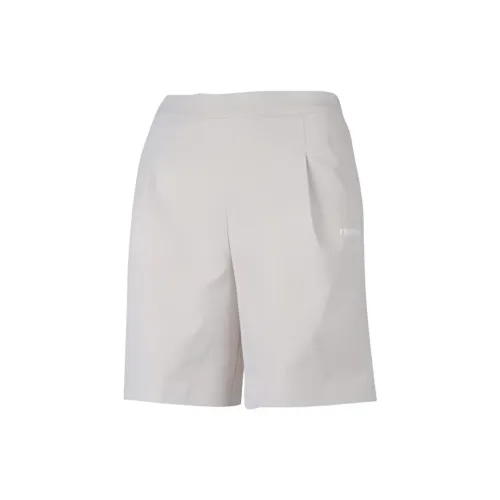 LINING Casual Shorts Women's White Gray