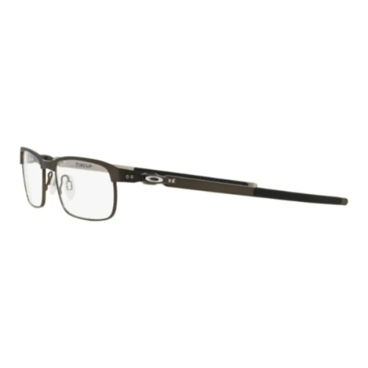 Oakley - Browline Eyeglass Frames Unisex Brown-2