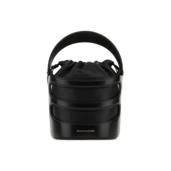 Alexander McQueen Leather One Shoulder Handbags Women's Black