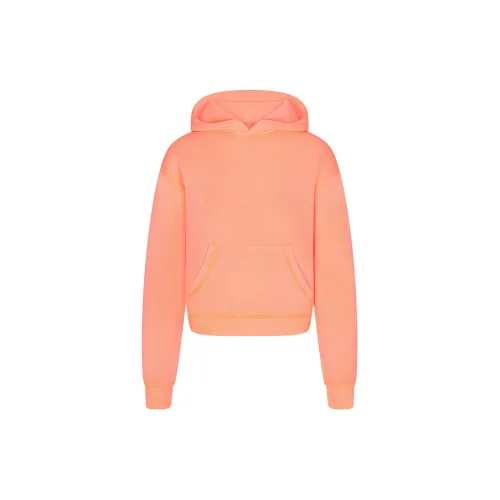 Skims Sweatshirts Women's NEON ORANGE