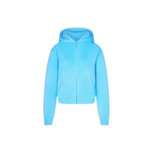 Skims Sweatshirts Women's Cyan