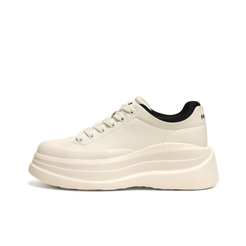 HSTYLE Cushioning Wear-Resistant Low-Top Skateboard Shoes Women's-7