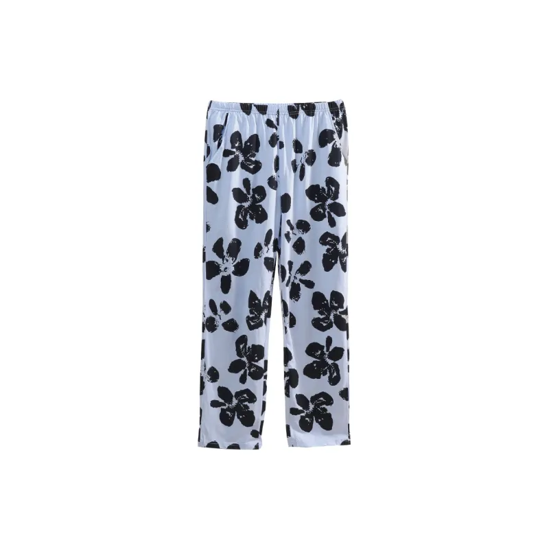 Dorame Pajama Pants Women's Light Blue-0