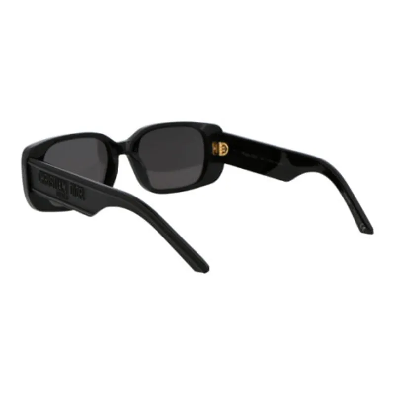 DIOR Rectangular Sunglasses Women's Black-2
