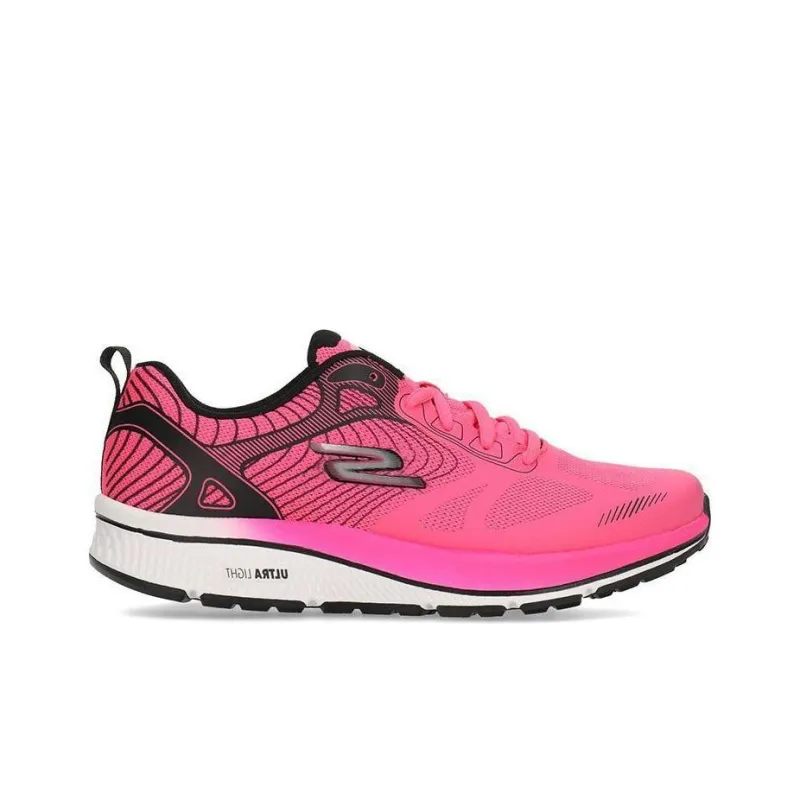 Skechers Go Run Consistent Anti-Slip And Wear-Resistant Lightweight Low-Top Casual Running Shoes Women's Bright Pink-1