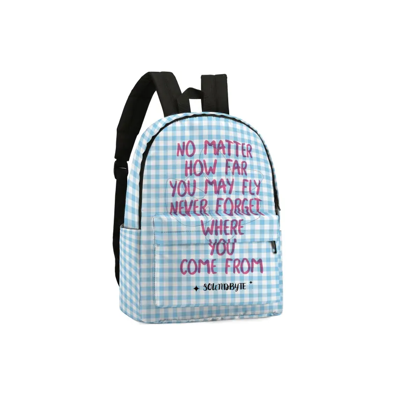 ONRF Soundbyte Polyester Backpack Laptop Bag Regular Unisex Blue-2