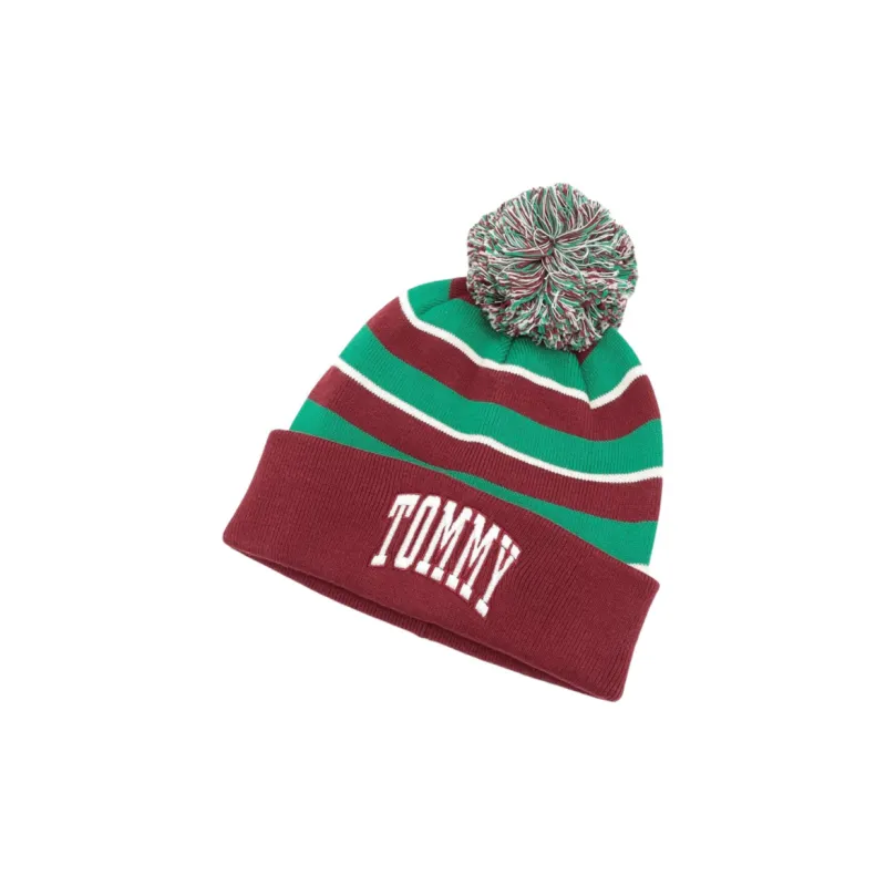 Tommy Hilfiger Cotton-Acrylic Blend Beanies Kids' Multicolor-2