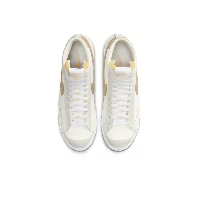 Nike Blazer Mid 77 Cream/Yellow-2