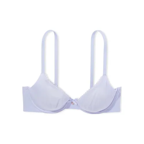 Victoria's Secret BODY By VICTORIA Collection 8442 Push Up Invisible Lift Unlined Smooth Bra Women's Blue