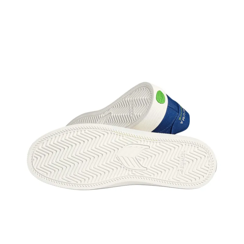 CARIUMA Low Top Canvas Shoes Unisex Blue-4