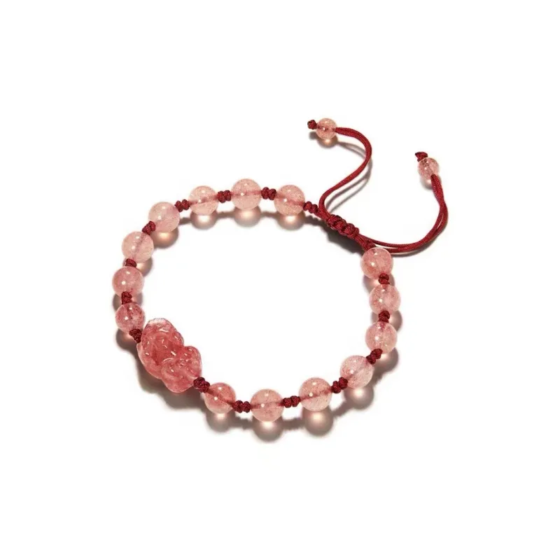 Bubble Scallops Obsidian Jade Bracelets Unisex-3
