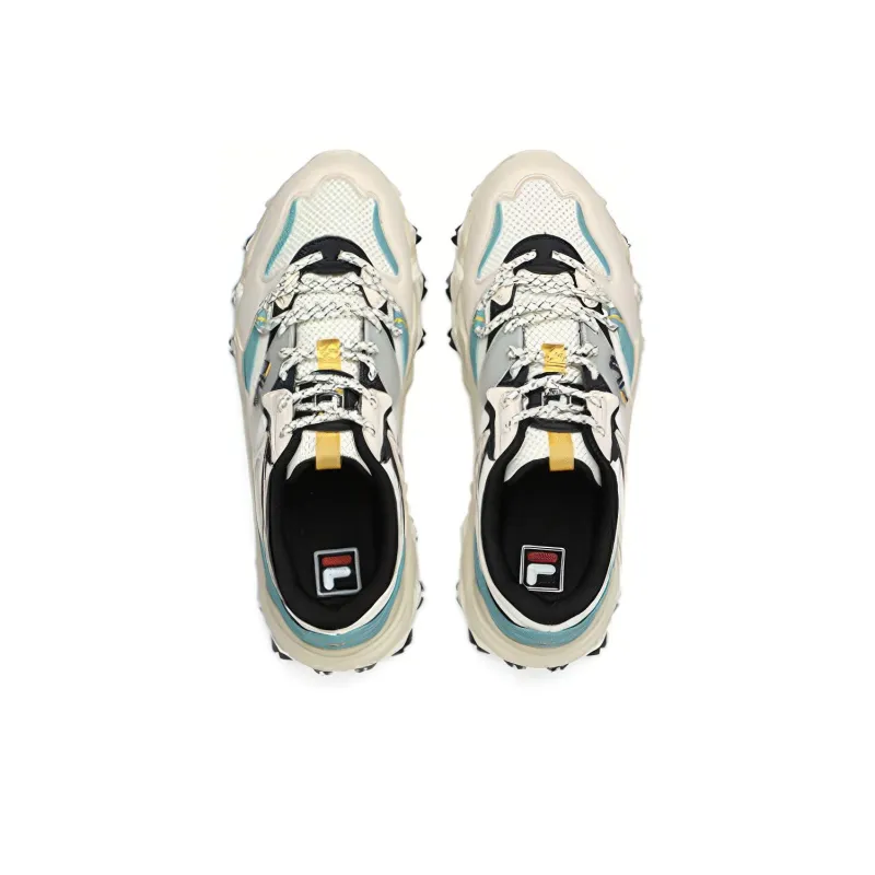 FILA Fellow 2 Euro Man 2 Cushioning Anti Slip And Wear Resistant Low Top Casual Shoes Men's Vanilla Ice Beige-3