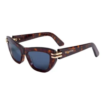 DIOR Acetate Butterfly Sunglasses Women's Brown