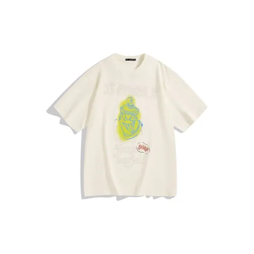 PEACEBIRD MEN T-Shirts Men Off White First Batch Wide Style