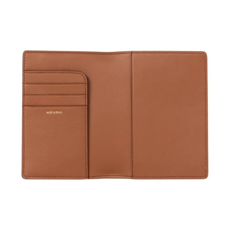 Paul Smith Cow Leather Passport Clip Wallet Men's Tan-1
