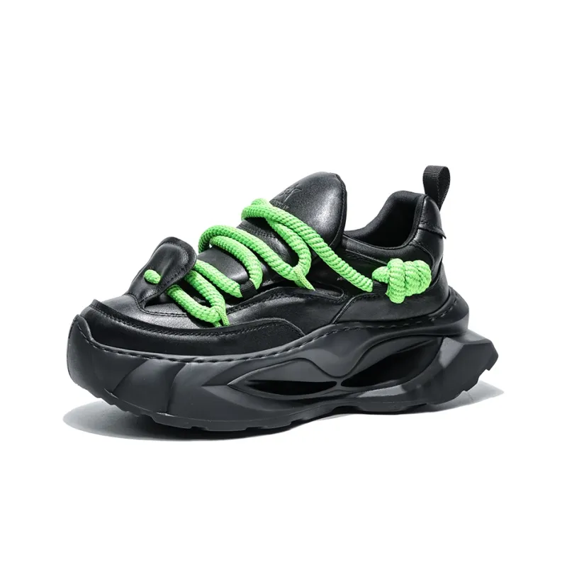MOERBAI Spacewalk Series Breathable Lightweight Height Increasing Rebound Casual Shoes Unisex-10