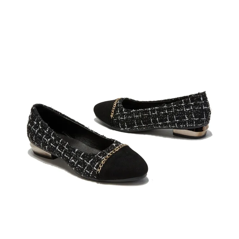 Little Red Man Casual Single Shoes Women's-1