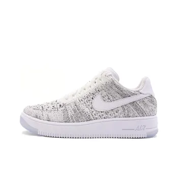 Nike Air Force 1 Flyknit Low 'Summit White Grey' Women's