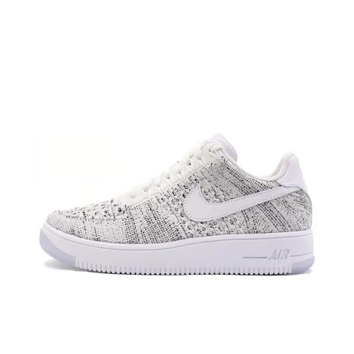Nike Air Force 1 Flyknit Low 'Summit White Grey' Women's