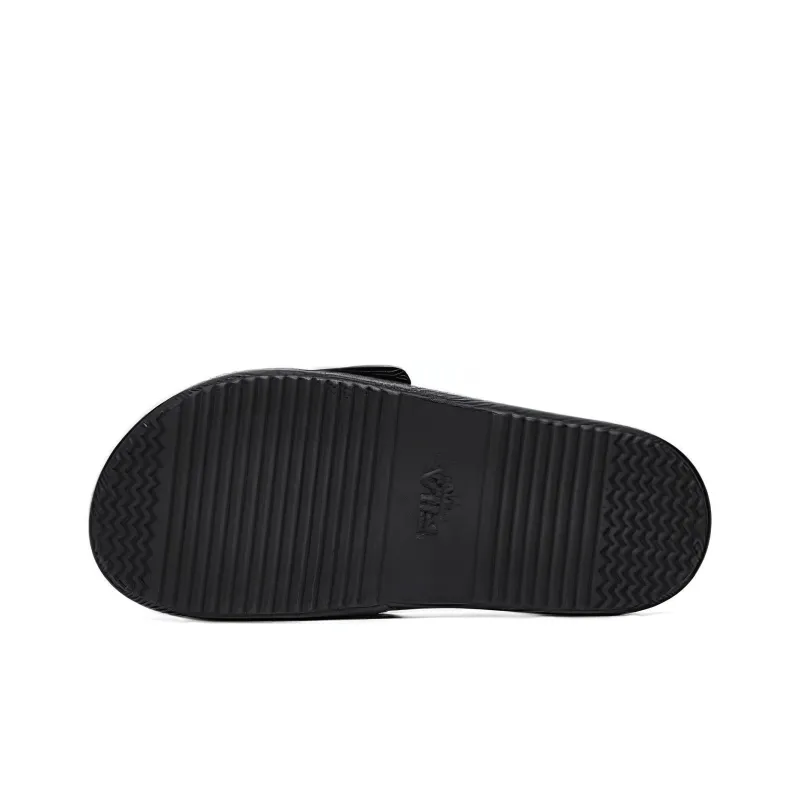 FILA FUSION Donut Slippers 'Black'-4