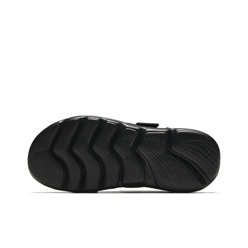 ANTA Life Collection Beach Sandals Men Black-4