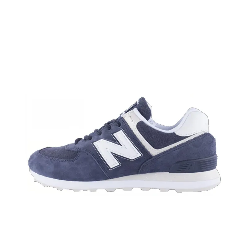 New Balance 574 Fleece Navy-0