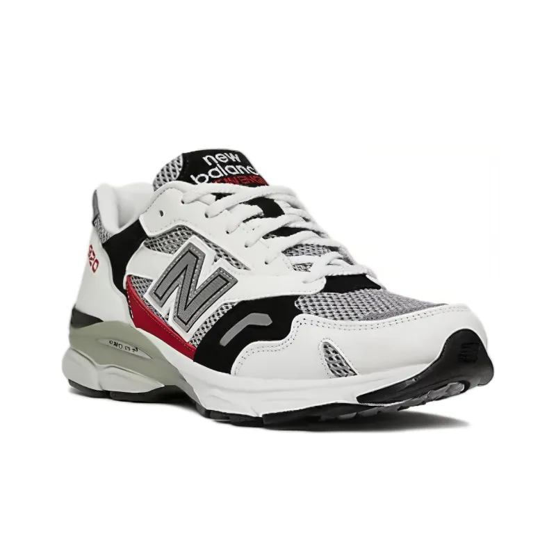New Balance 920 MiUK 40th Anniversary White Grey Red-2