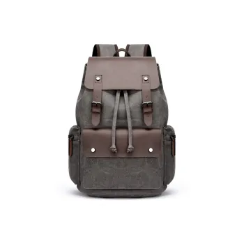 CMLZIUA Washable Canvas Backpack Unisex Multicolor