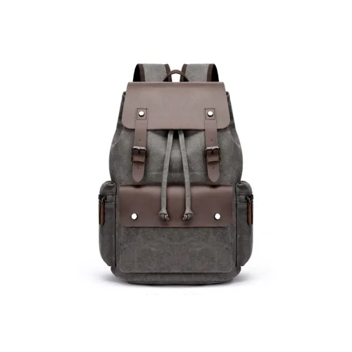 CMLZIUA Washable Canvas Backpack Unisex Multicolor