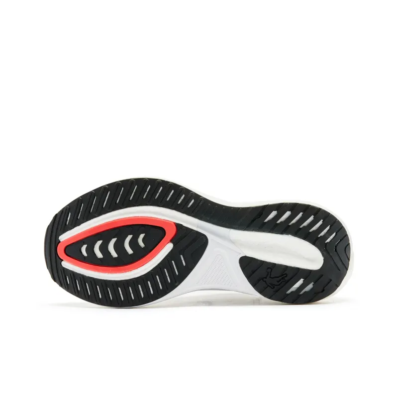 QIAODAN Running Shoes Men Low Top Jordan White Signal Red-5