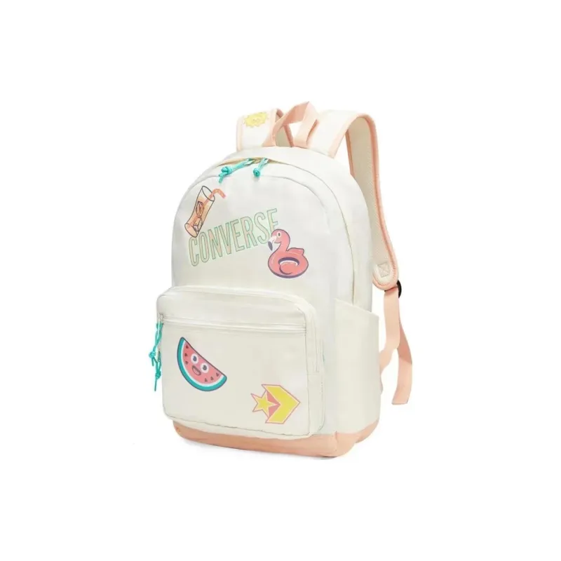Converse Polyester Backpack Regular Unisex White-1