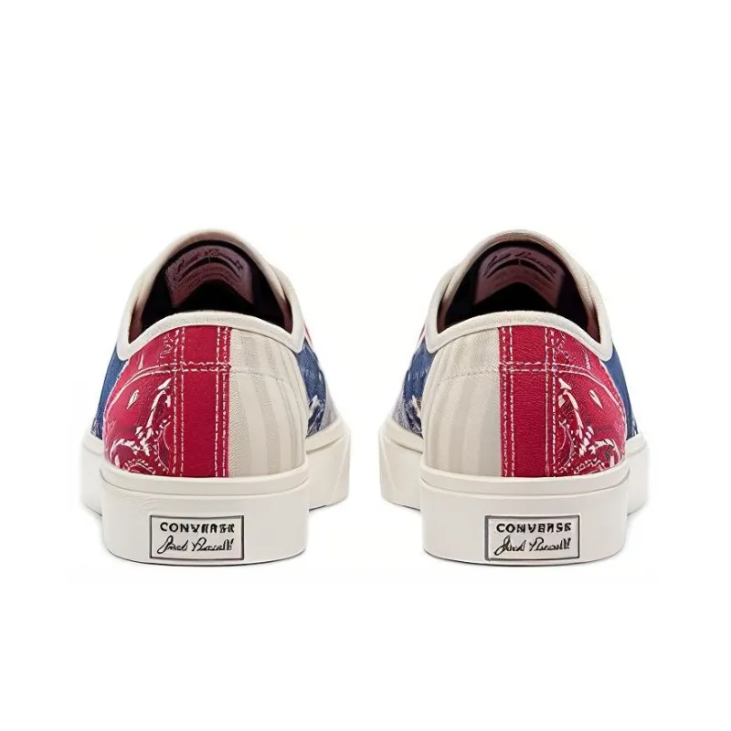 Converse Jack Purcell Multi color Red/White/Blue-4