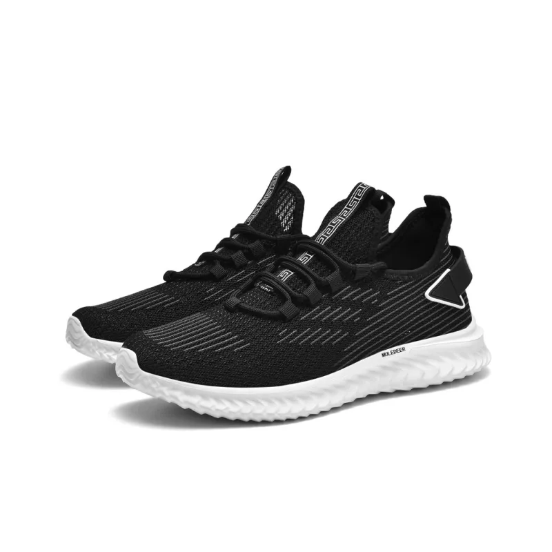 Black tailed Deer Low Top Running Shoes Men's-5