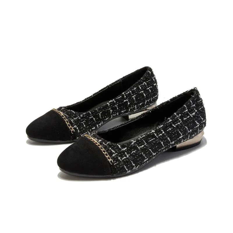 Little Red Man Casual Single Shoes Women's-3