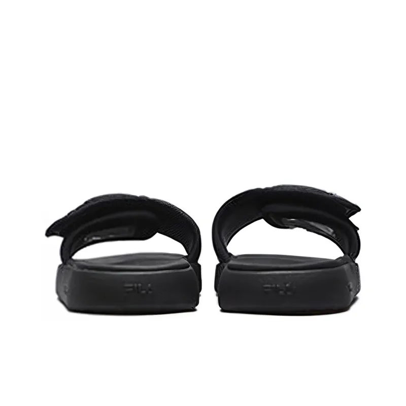 FILA FUSION Donut Slippers 'Black'-3