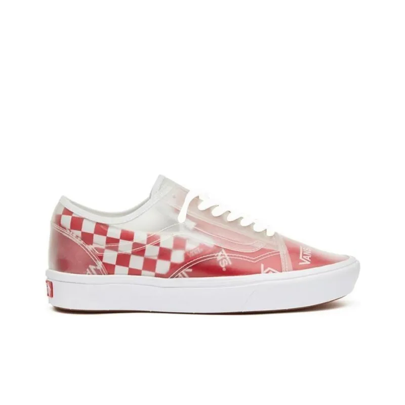 Slip Skool Vans ComfyCush 'Slip Skool Block Red Checker'-1